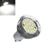 Bombillas de luz LED GU10 7W 640LM blanco puro 16 SMD 5630 lámparas de luz 85-265V